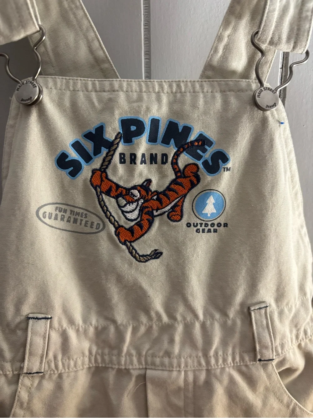 Vintage Disney Tigger Six Pines Outdoor Gear Canvas Overalls 5T